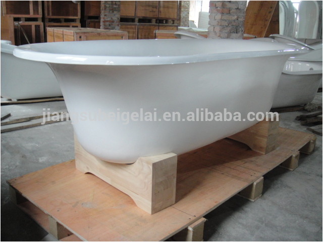 freestanding cast iron portable whirlpool bathtub