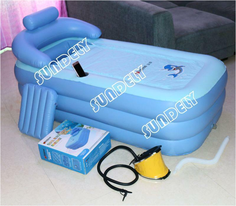 Portable Bathtub for Adults Ebay Secuda Adult Folding Portable Spa Bathtub Pvc Warm