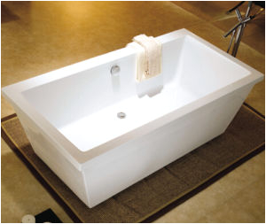 China 1800 Floor Standing Acrylic Plastic Bathtub for Adult Portable Bathtub