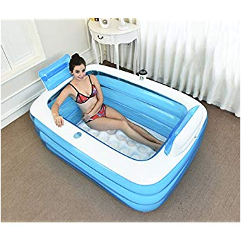 Portable Bathtub for Adults India Online Blue Adult Portable Folding Inflatable Bathtub fortable