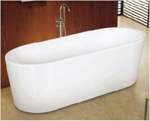 China Acrylic Plastic Bathtub for Adult Portable Bathtub