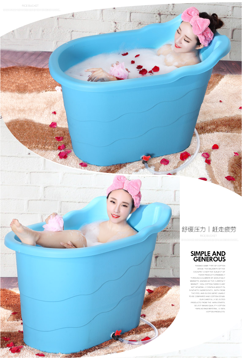 adult portable bathtub with cover