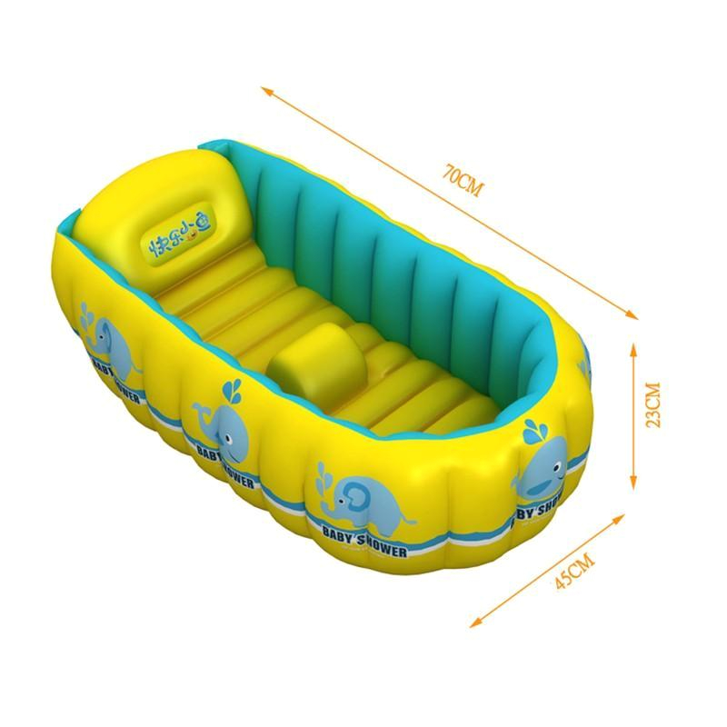 portable inflatable baby bath 3 years old kids bathtub thickening folding children washbowl children tub baby swimming pool