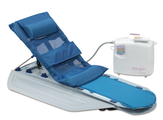 Portable Bathtub Lift Mangar Surfer Bather Bathlift with Leg Kit