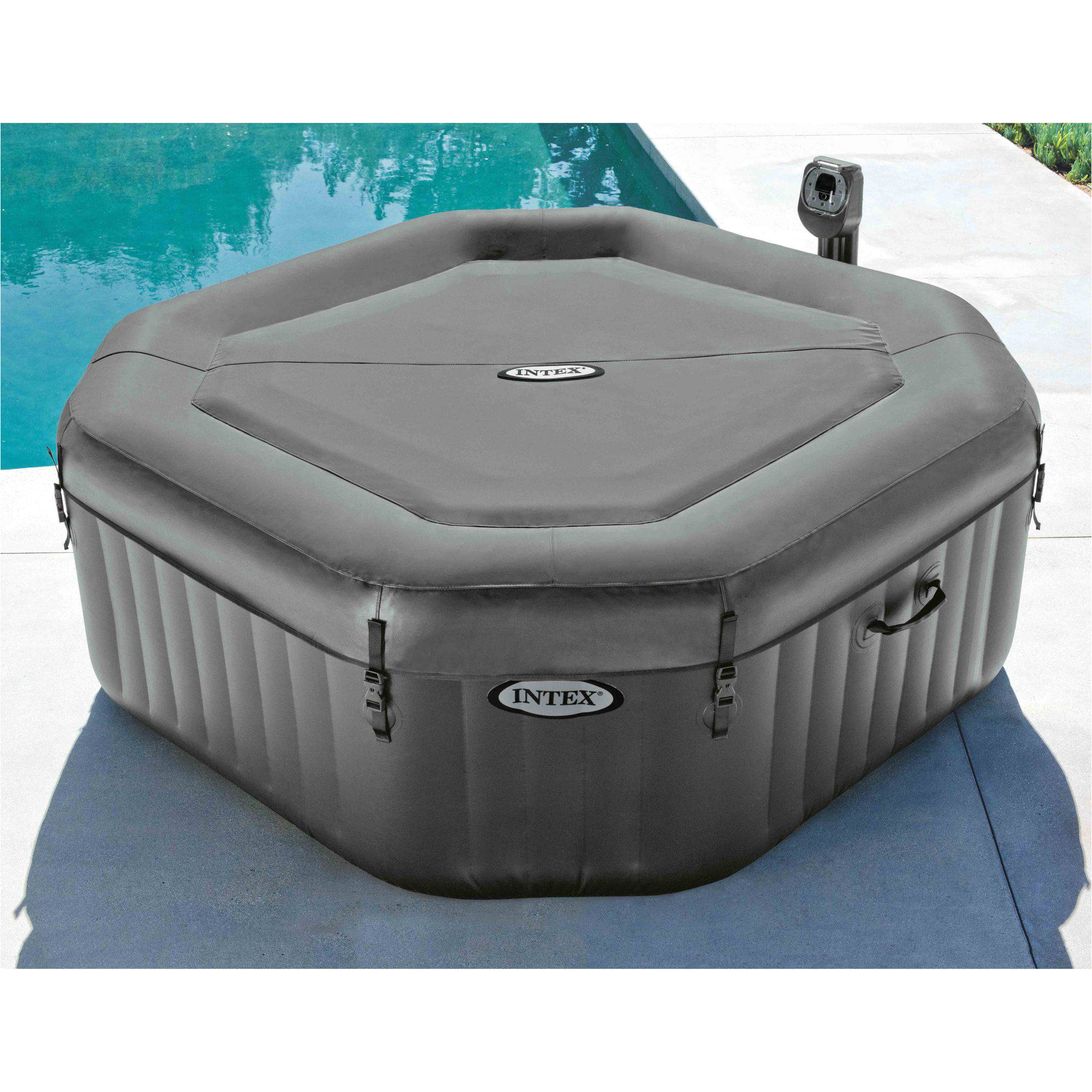 Portable Bathtub Spa Jets Inflatable Hot Tub Jacuzzi Spa 4 Person Portable Massage