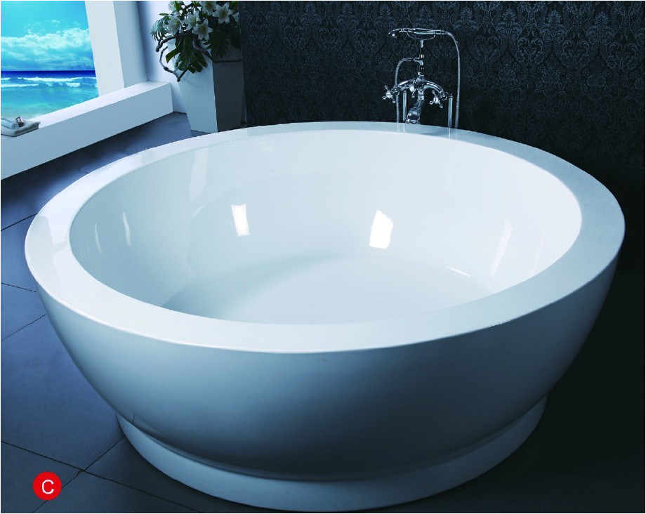 china round shape freestanding bathtub bf 6635