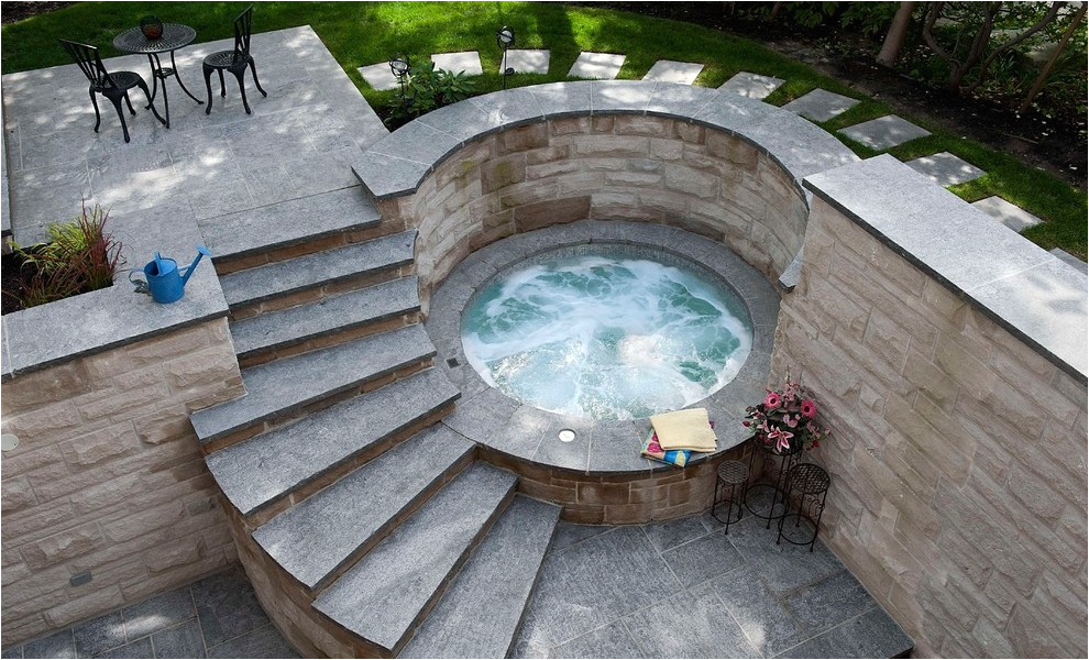 outdoor hot tub installation cost