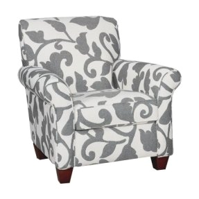 white upholstered arm chairs