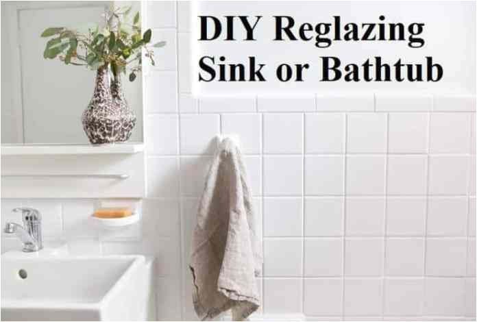 diy reglazing sink or bathtub