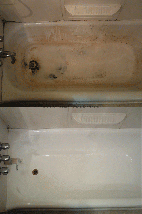 Reglaze Tub Nyc before & after Bathtub Refinishing – Tile Reglazing