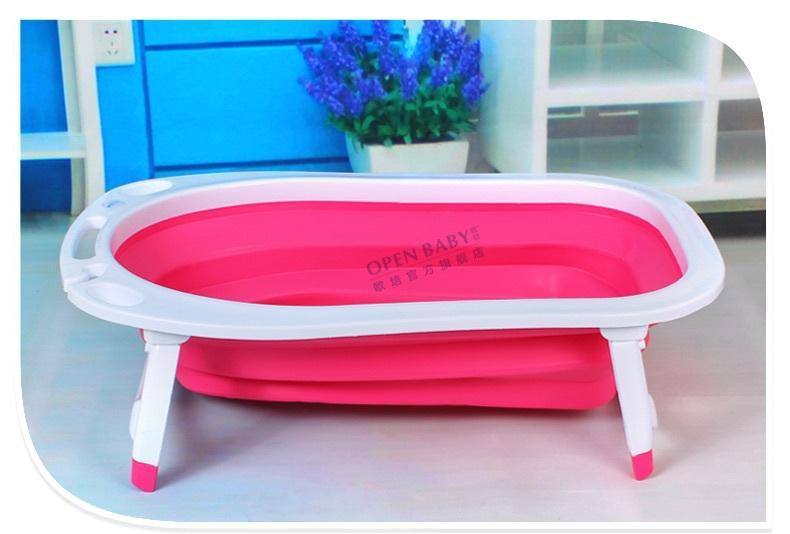 size 93 60 25 5cm suit for 8 years old baby newborn baby bath supplies large thick collapsible baby bathtub child bath tub