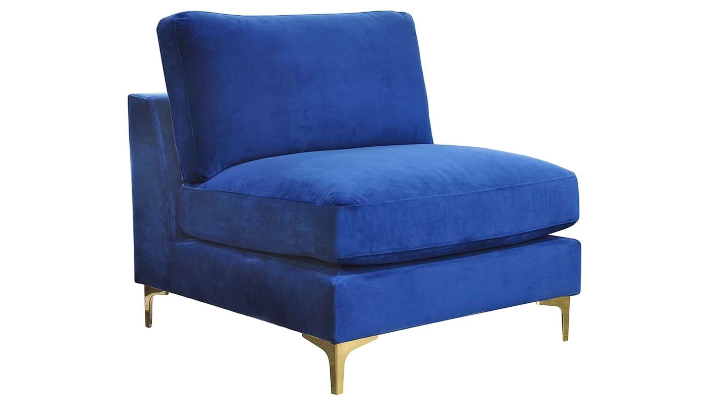 rhodes royal blue accent chair