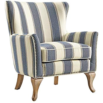 Safavieh Mercer Blue Accent Chair Amazon Safavieh Mercer Collection Randy Slipper Chair