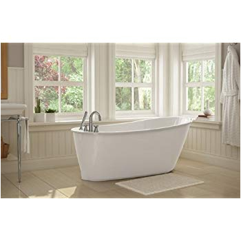 Sax Freestanding Bathtub Sax 5 Ft Freestanding Reversible Drain Bathtub In White