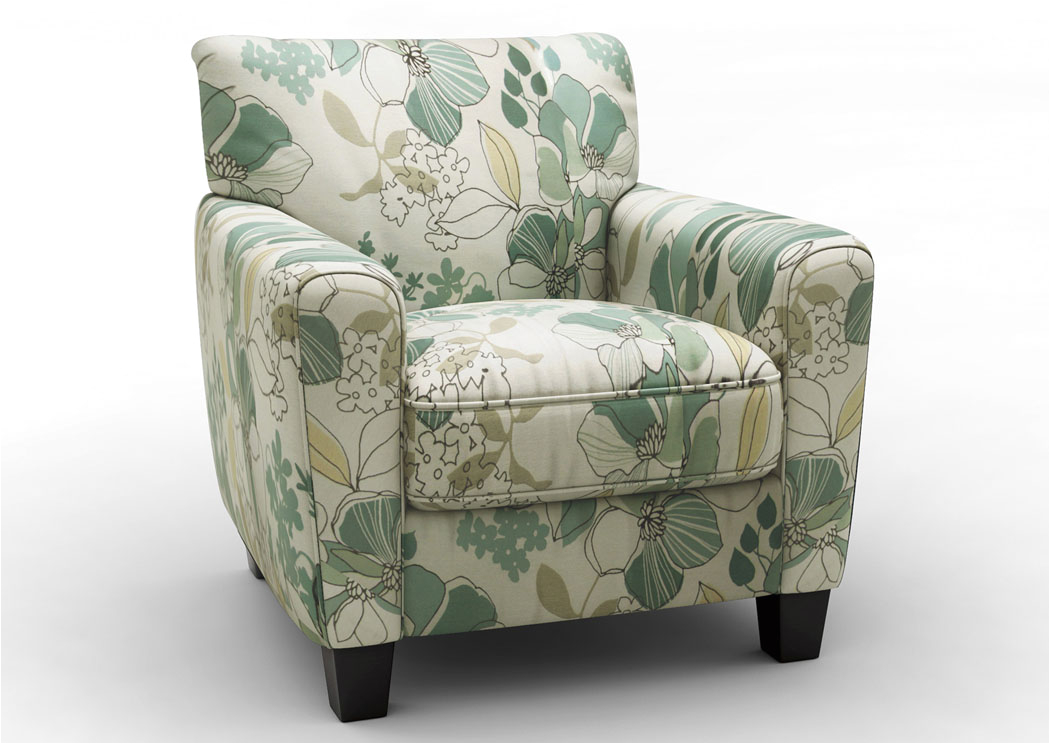 daystar seafoam accent chair