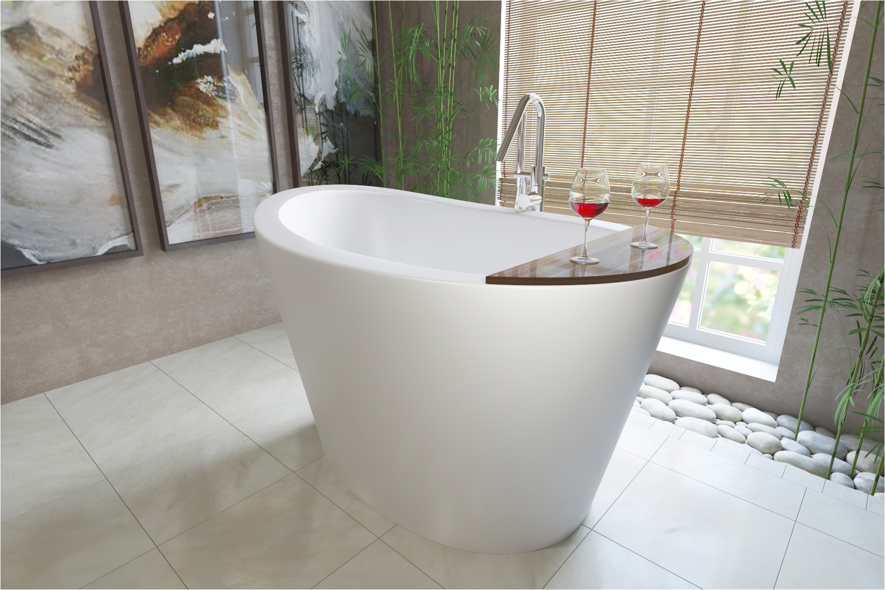 Small Bathtubs 4' Uk Japanese soaking Tub with Best Quality