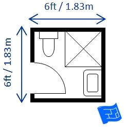 Small Bathtubs Sizes Small Bathroom Dimensions with A Shower 6ft X 6ft