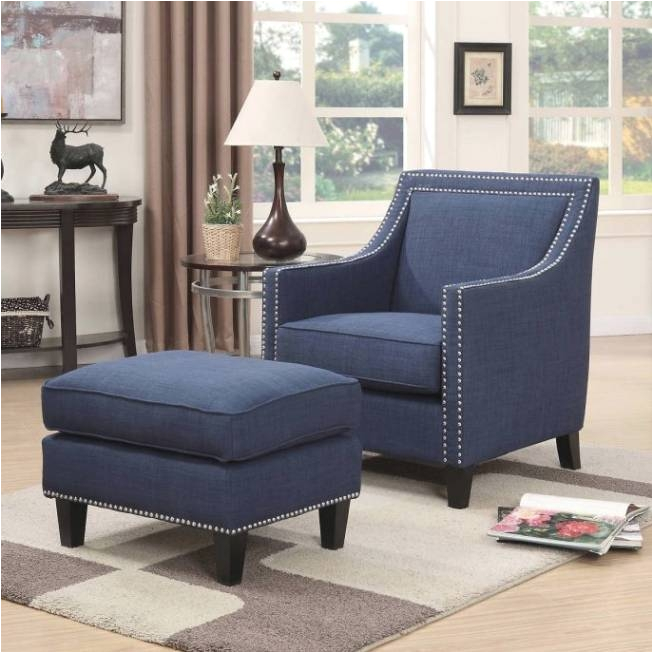 navy blue small accent chairsliving room