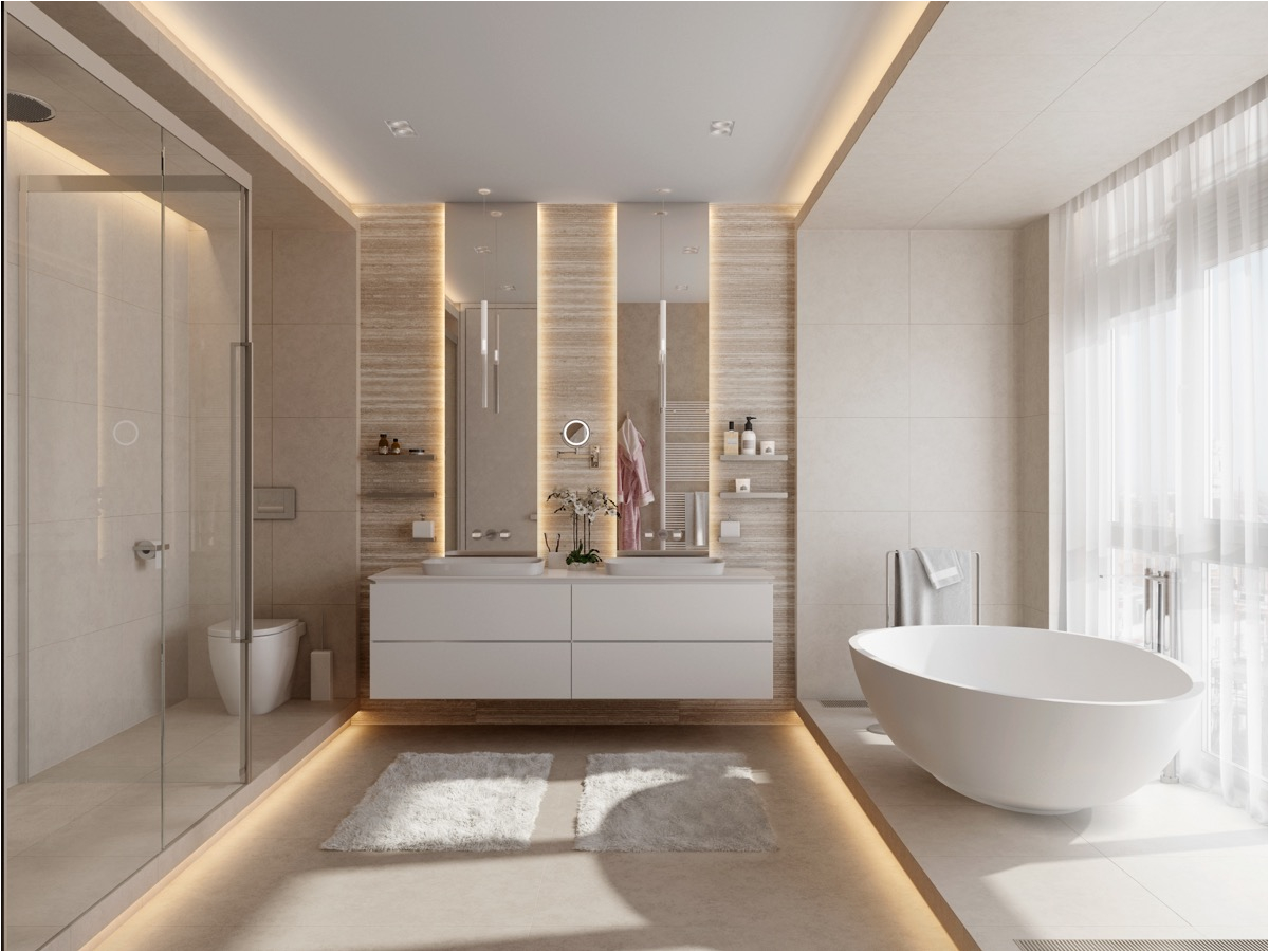 small and large luxury bathroom ideas photos tips