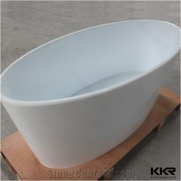 modern bathtub small stone tub artificial stone resin oval bath tubs