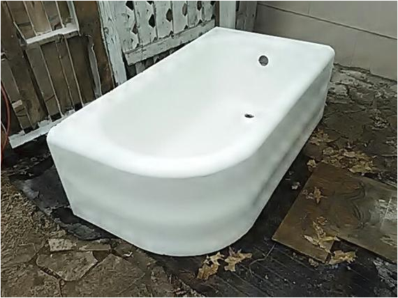 antique art deco corner tub bathtub rare
