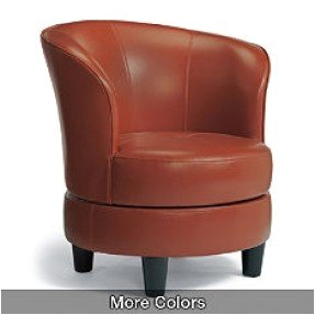 small leather swivel chairs