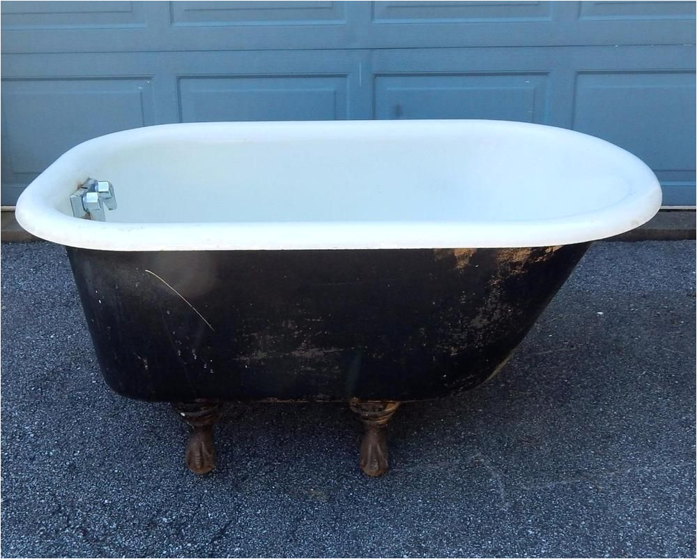 Small Vintage Bathtubs Antique Scarce Small 4 Foot Size American Standard Cast