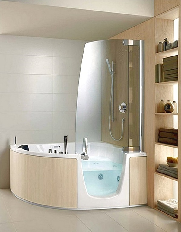 corner whirlpool tub small bathroom