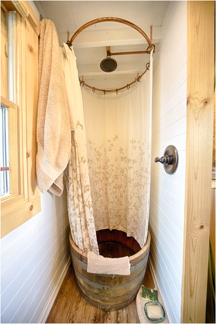 Our Tiny Tack House rustic bathroom seattle