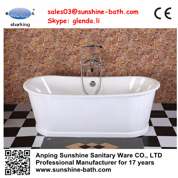 Chinese deep soaking tubs cheap cast