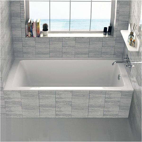 Soaking Alcove Bathtubs Fine Fixtures Alcove 30" X 60" soaking Bathtub & Reviews