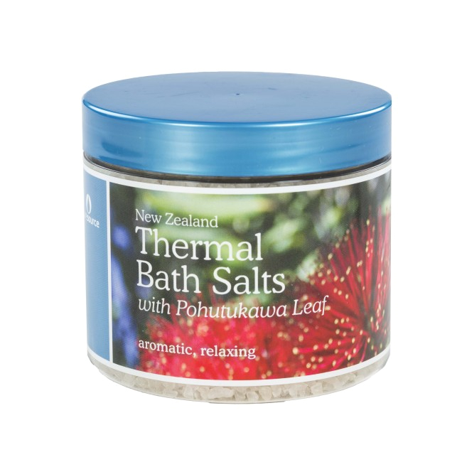 new zealand thermal bath salts with pohutukawa 500g