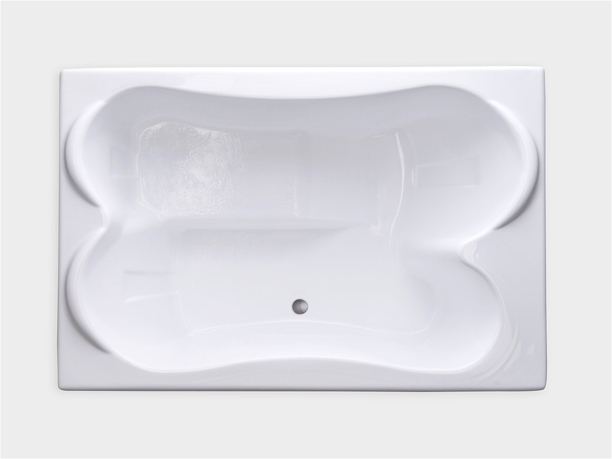 Soaking Bathtubs Best Rated Tpl7248 72″ X 48″ Bathtub Rectangle Drop In