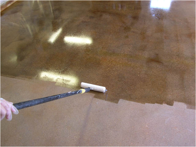 sealing and protecting your decorative concrete finish