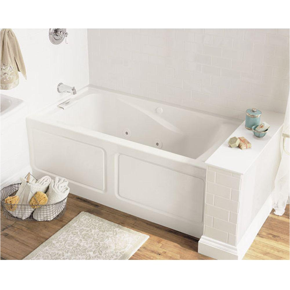 american standard everclean 60 x 32 left drain whirlpool tub