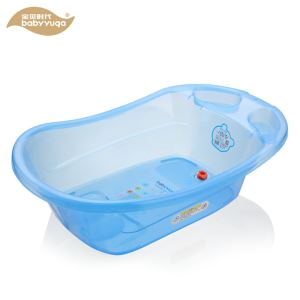 big plastic free standing baby bathtub