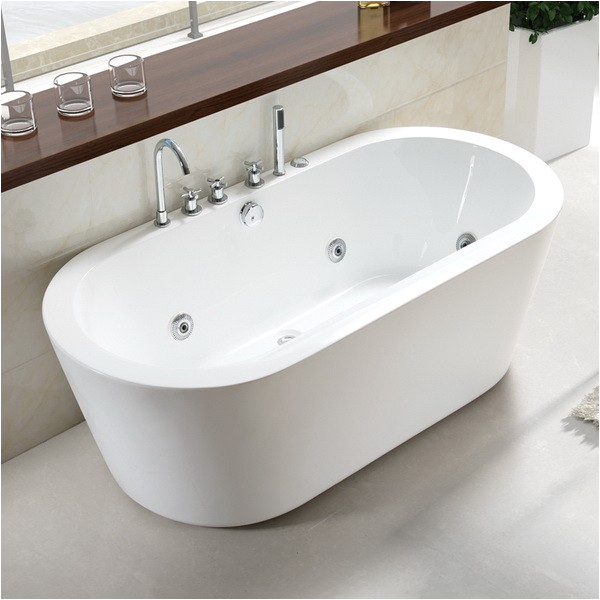 71 inch acrylic freestanding soaking tub