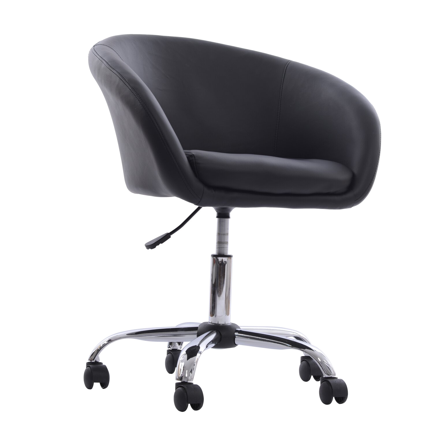 Swivel Tub Chair with Wheels 02 0712 HMCO1077