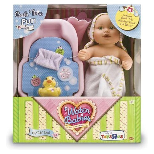 Toys R Us Baby Doll Bathtub Water Babies Doll Bath Fun Set toys R Us Exclusive $24 99