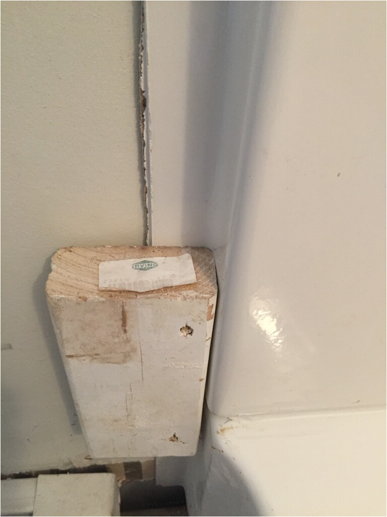 advice best way cut fibergass tub surround how finish trim