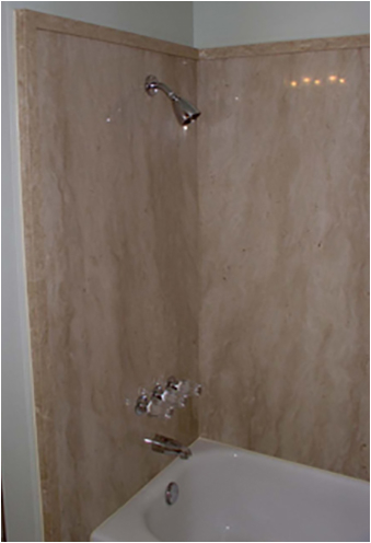Trim for Bathtub Surround Thin Stone Panels