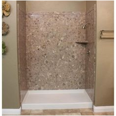 Tub with Surround Menards Flexstone 60"x36"x78" Royal 3 Panel Tub or Shower Kit at