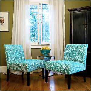 turquoise chair