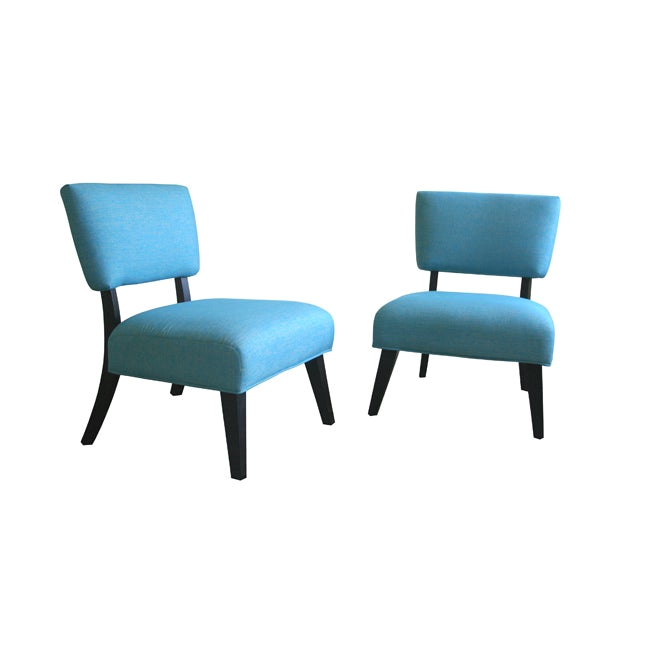 Turquoise Blue Accent Chair Tiffany Turquoise Accent Chair Set Of 2