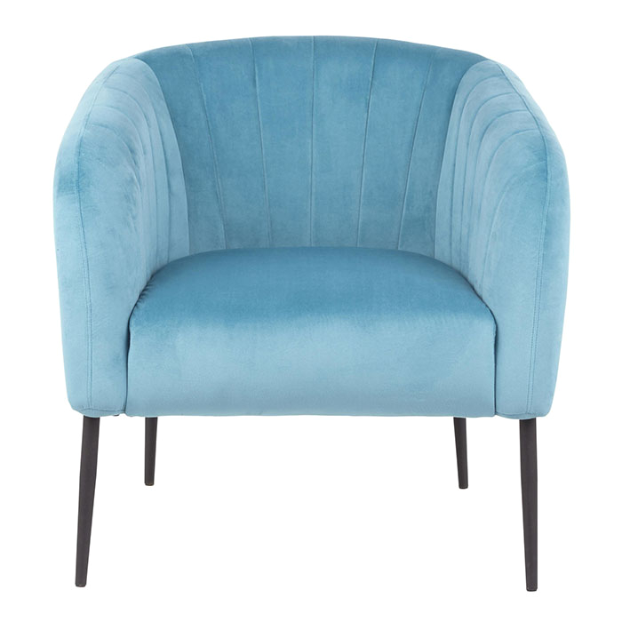 renee accent chair turquoise velvet