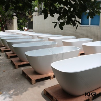 Two Person Freestanding Bathtub 2 Person Hot Tub solid Surface Freestanding Resin Bathtub