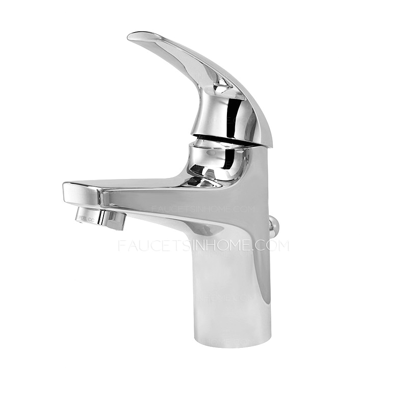 simple designed types of bathroom sink faucets p 2412