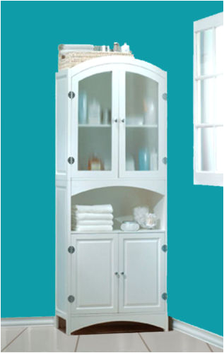 Types Of Bath Linen New White Wood Linen Cabinet Bathroom Storage & Decor