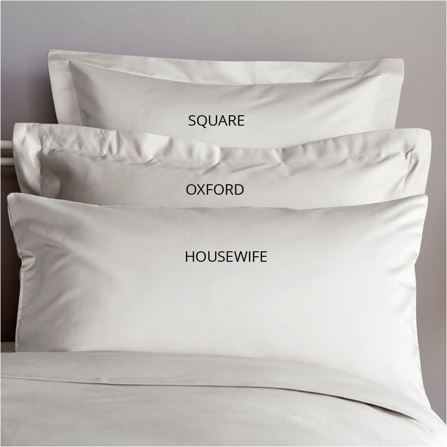 Types Of Bath Pillow Pillowcase Sizes and Terminology Explained – Bed and Bath