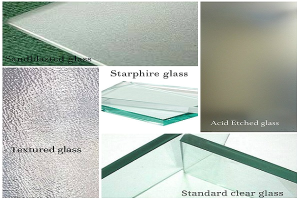 different types glass shower doors